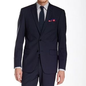 Men’s pin stripe suit